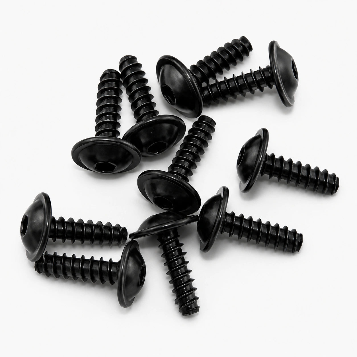 Flanged button head screws M3x10mm for HPI Baja 5B.