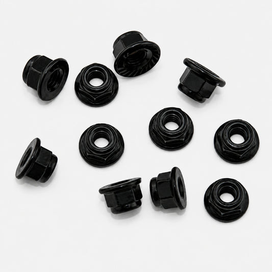 Flanged lock nuts M4 for HPI Baja 5B.