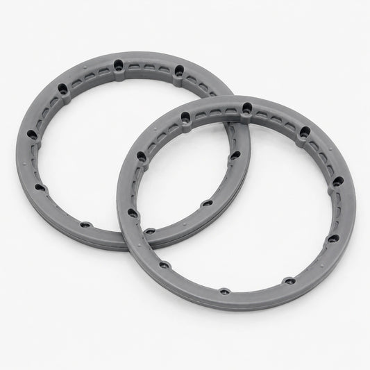 Heavy duty wheel bead lock rings (rear and outside) for HPI Baja 5B.