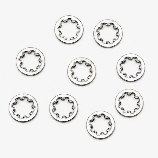 Locking washers M4 for HPI Baja 5B.