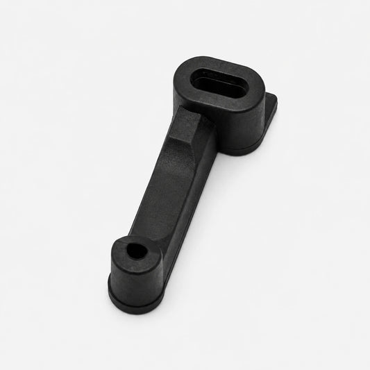 Stop block for steering servo for Baja SP, Baja 5B and Rovan Baja 1/5 buggies.
